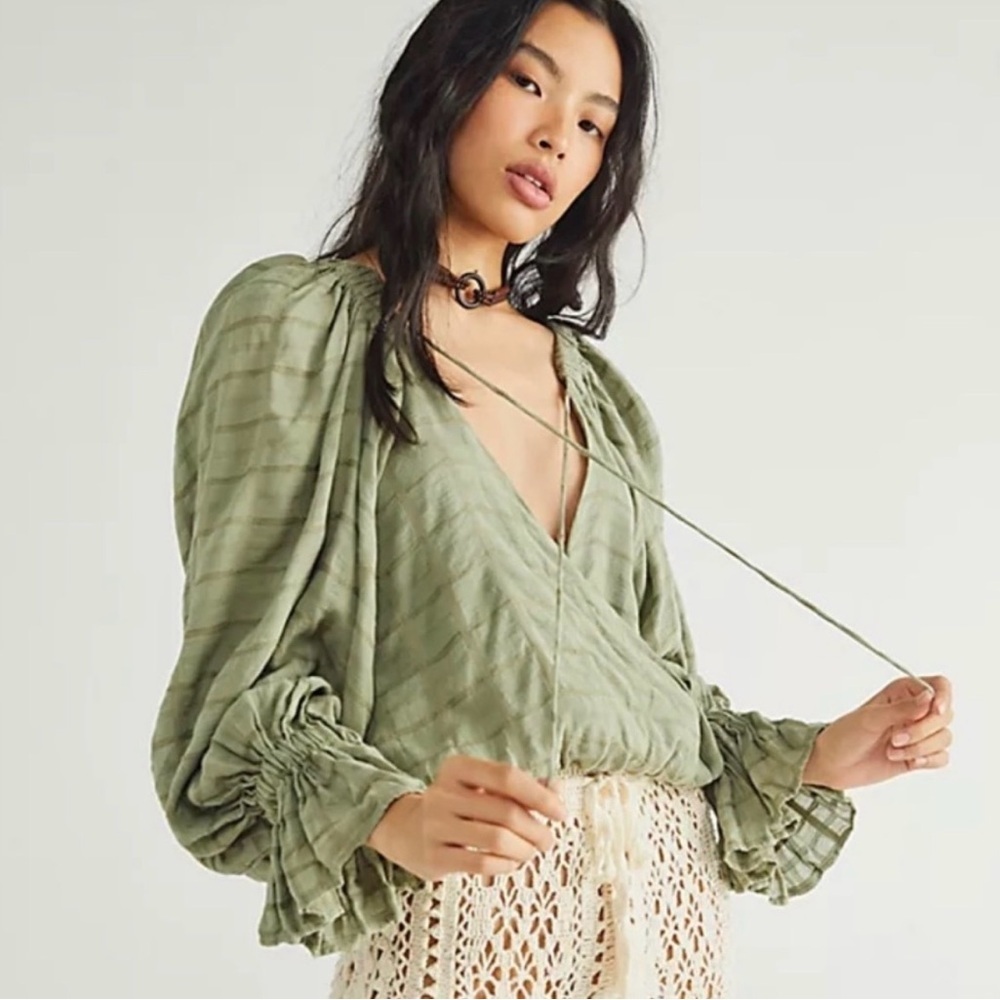 Free People Kylie Reversible Top Large